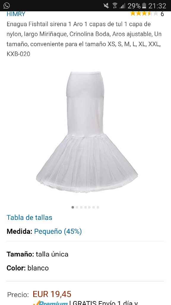 Vestido novia crepe - 1