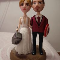 Figuras personalizadas de tarta nupcial - 1