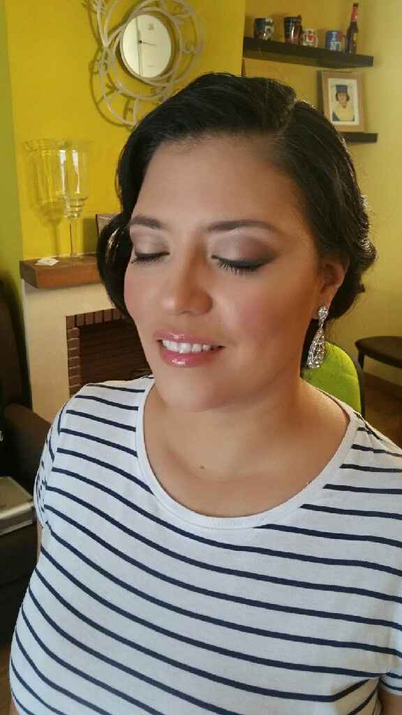 Prueba de maquillaje y peluqueria - 1
