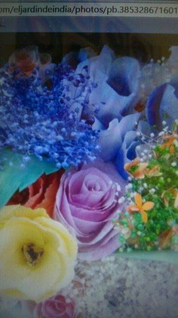 Ramo de novia azul - 1