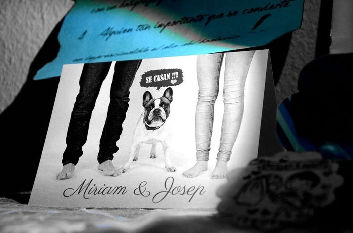 Nuestra tarjeta boda