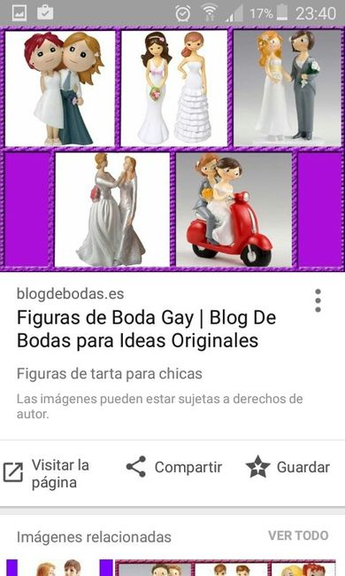 Sos figuras pastel 2 novias - 2
