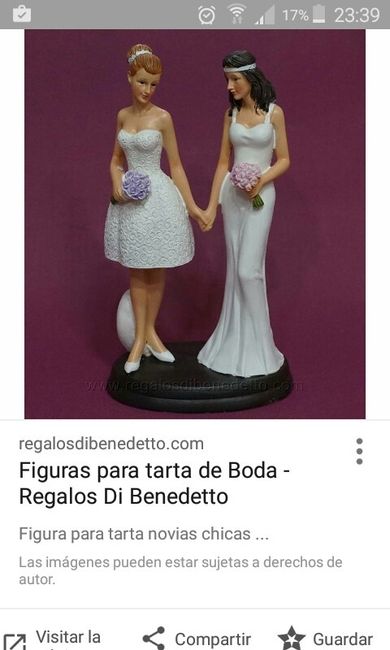 Sos figuras pastel 2 novias - 4