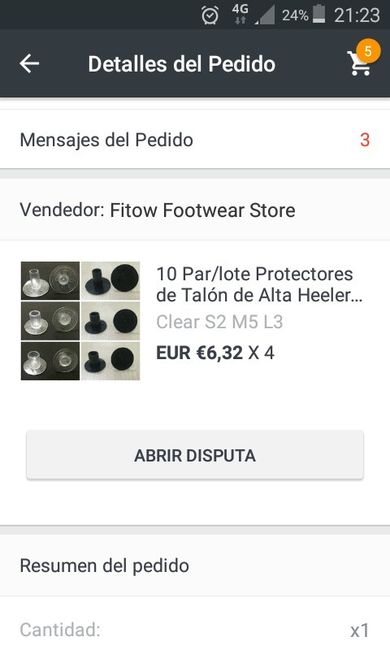 Ya llegaron mis salva tacones  para los tacones - 1