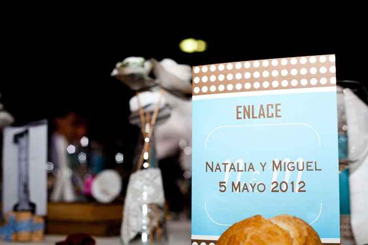 menus y decoracion mesas