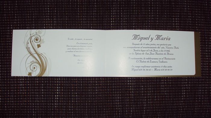 Tarjeta Interior