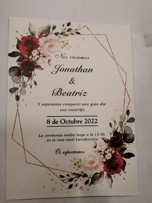 Mis invitaciones 🥰 2