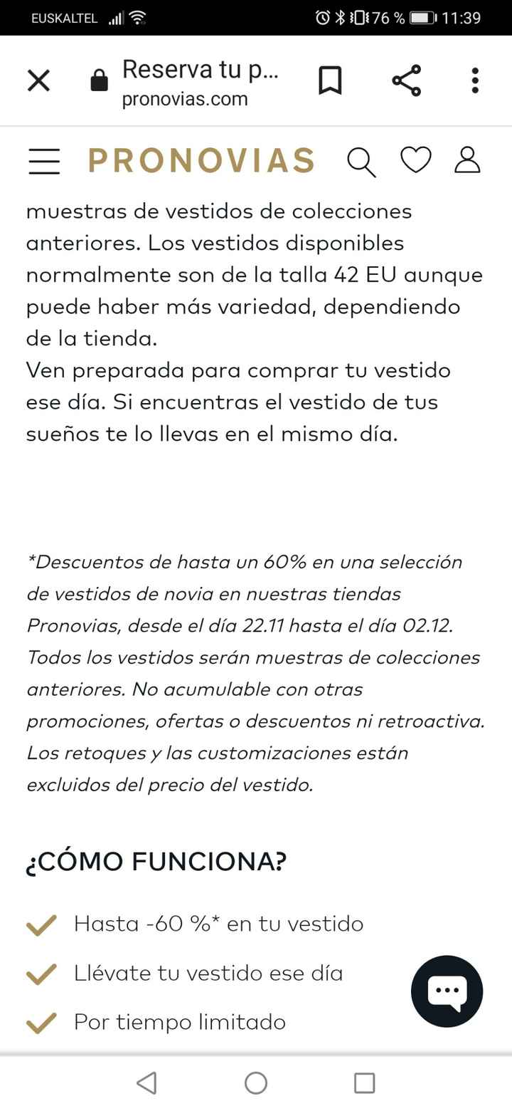 Descuento en Pronovias - 3