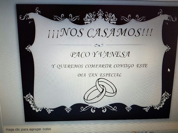 Plantillas invitaciones de boda - 1