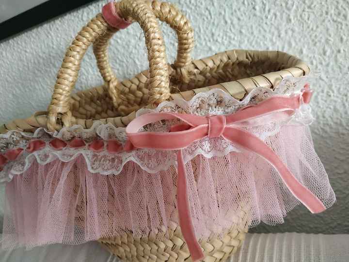 La cestita para los.petalos! 🥰 - 1