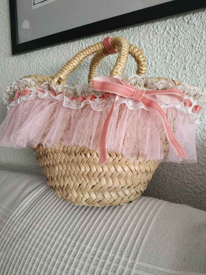 La cestita para los.petalos! 🥰 - 2