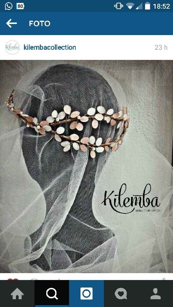 Tocado novia - 1