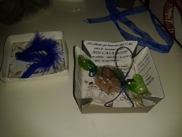 Invitacion con regalito