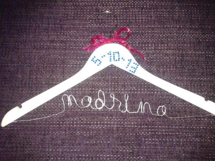 percha para la madrina 