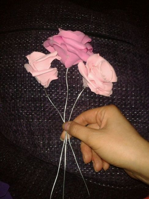 flores de goma eva 