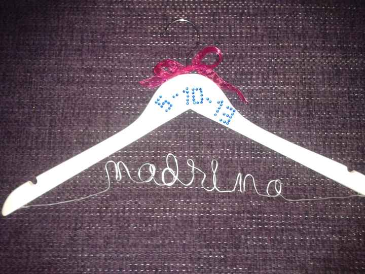 percha para la madrina 