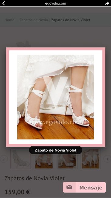 Mis zapatos de novia!!! - 3