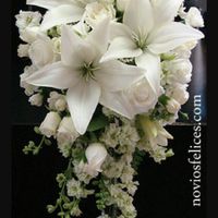 Ramo de novia cascada - 1