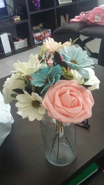 Flores artificiales. - 1