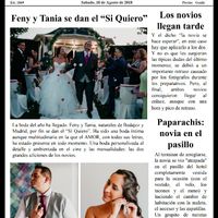 Primer aniversario. Bodas de papel - 1