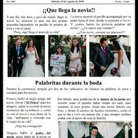 Primer aniversario. Bodas de papel - 3