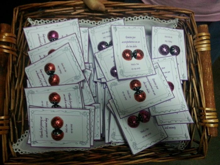 Todas las cositas de nuestra boda - 7