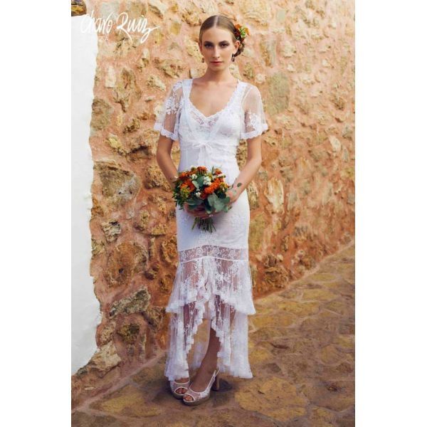 Vestido ibicenco tallas grandes y de buen precio - 1