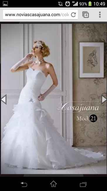 Vestido todas las novia 2014 - 1