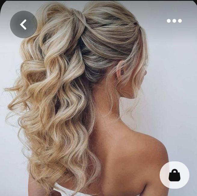 Para mi look de novia... ¿coleta de burbujas? 1