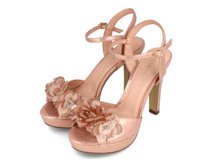 Zapatos oro rosa - 2