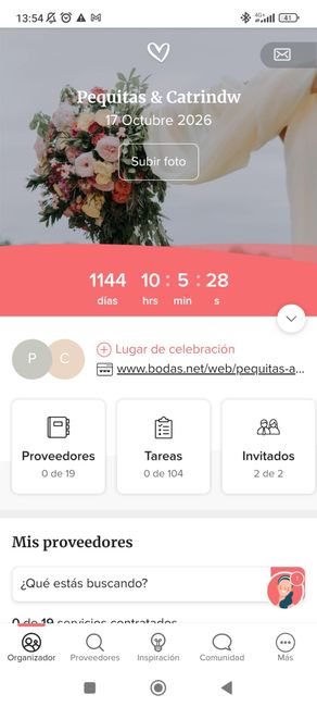 ¿Cuántos días faltan para tu boda? 1