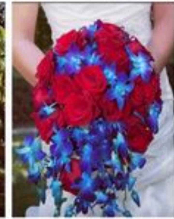 5 ramos de novia azules 💙 - 1