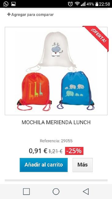 Bolsas para niños - 1