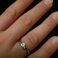 Este es mi anillo de pedida, me gustaría ver el vuestro - 1