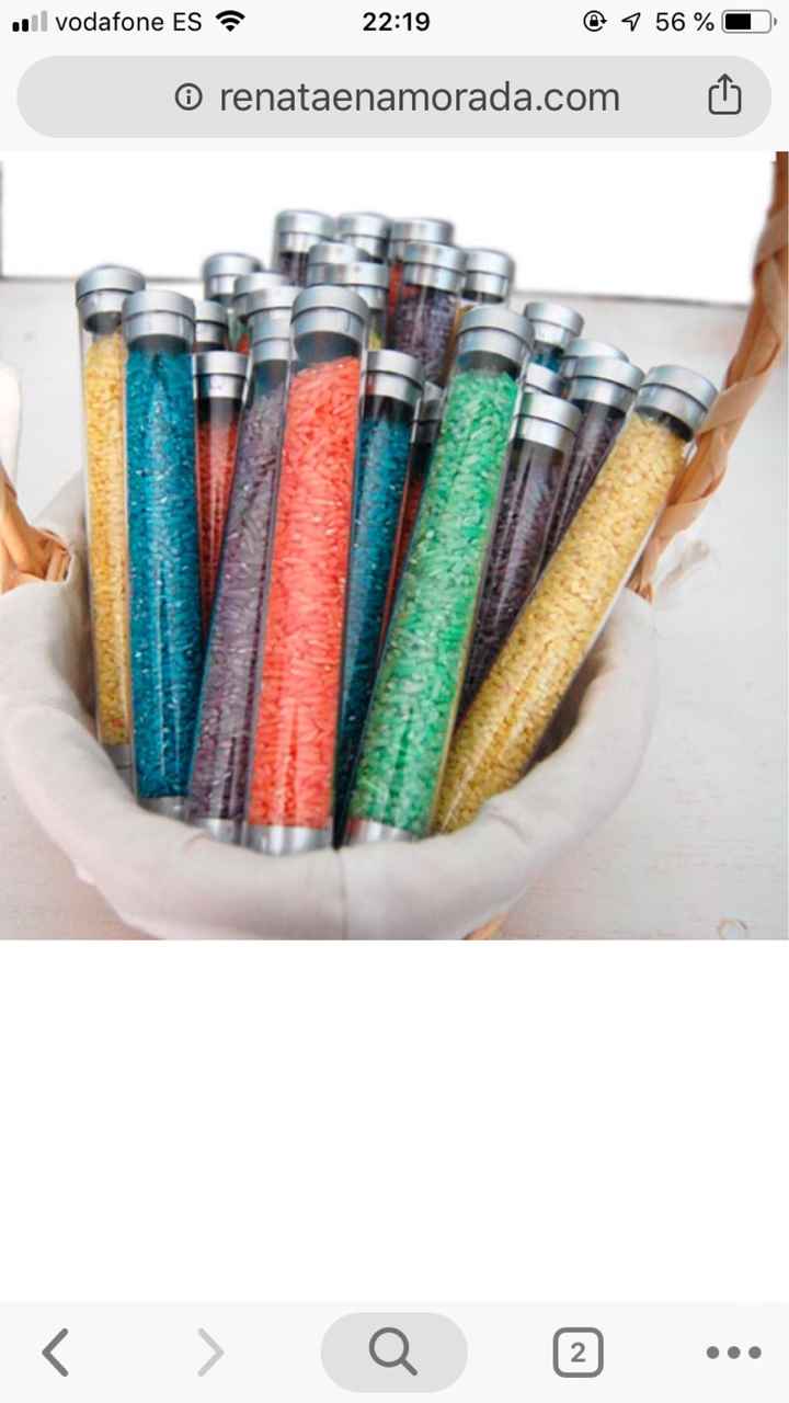 Probetas de cristal para el arroz - 1