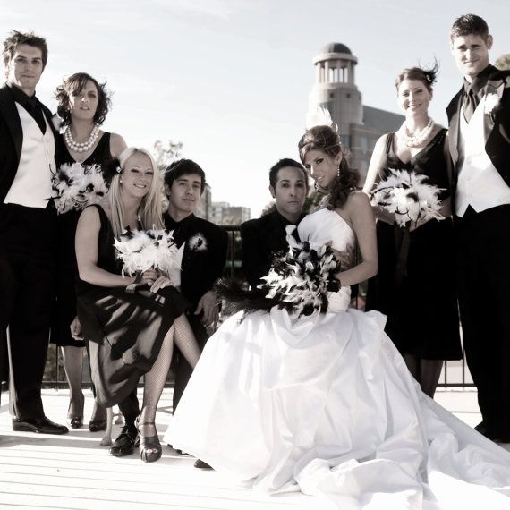 black wedding