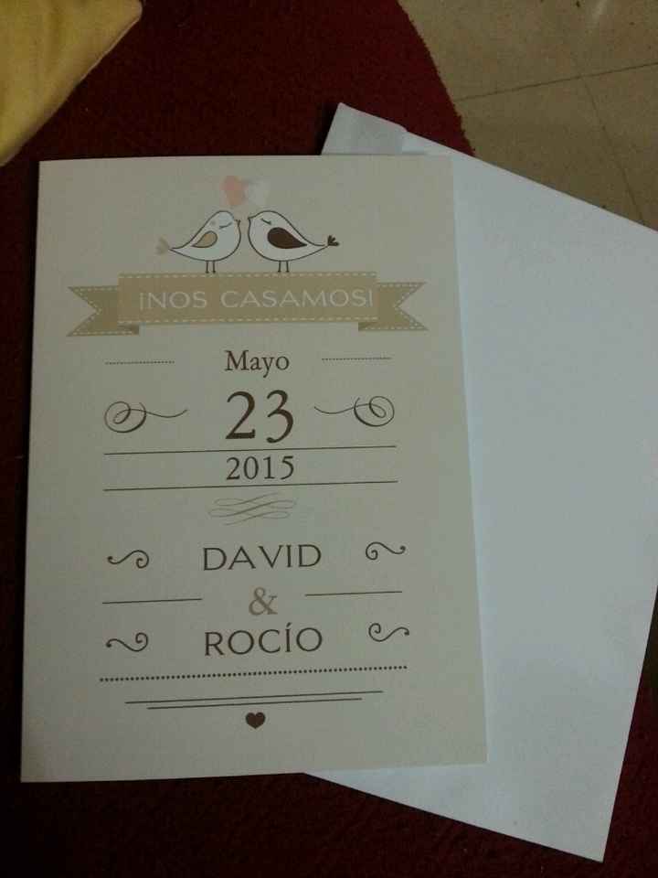 Hacer las invitaciones...donde??novidistribuciones...aliexpres...?¿? - 1