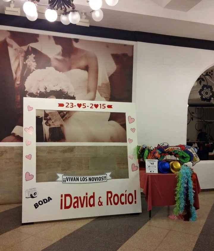 photocall y accesorios hecho a mano