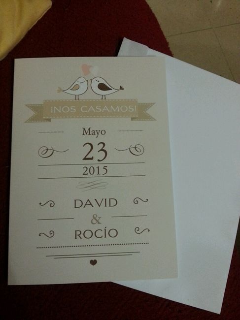 Hacer las invitaciones...donde??novidistribuciones...aliexpres...?¿? - 1