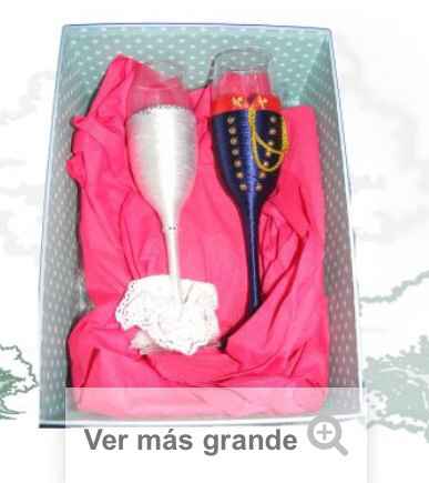 Copas para brindar los novios - 1