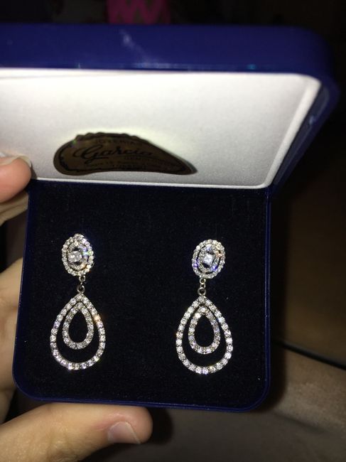 Pendientes de novia - 1