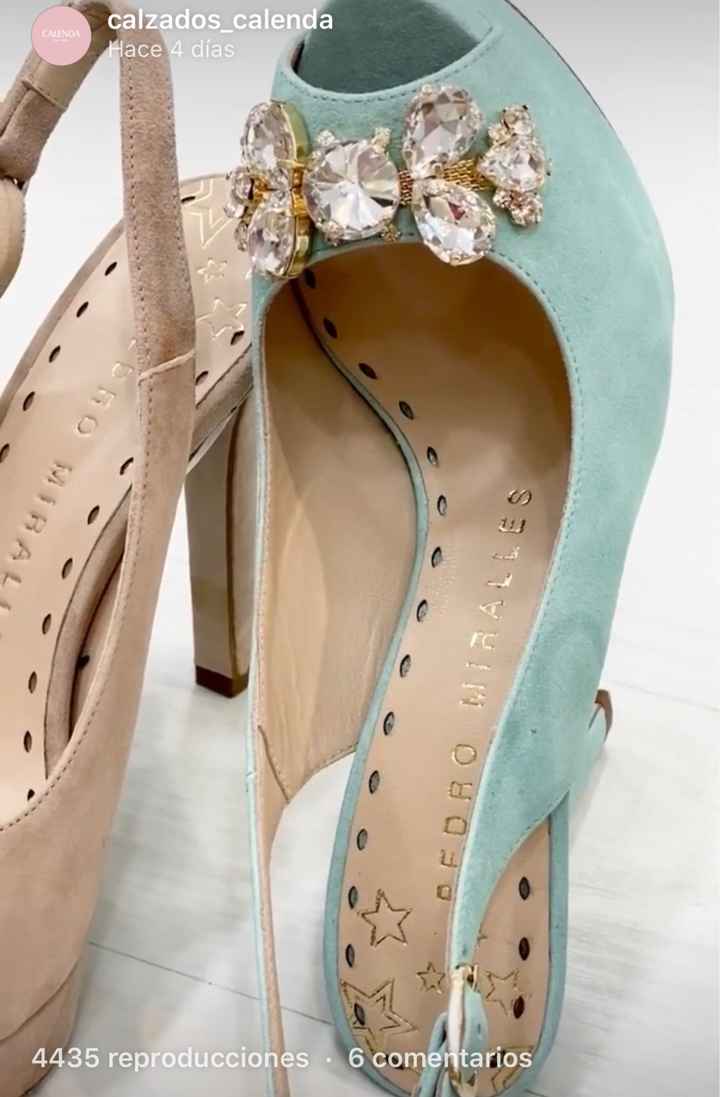 Zapatos de novia de colores - 1