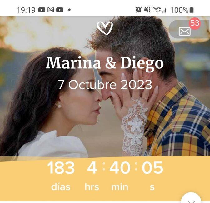 ¿Cuánto queda para vuestro gran día? 1