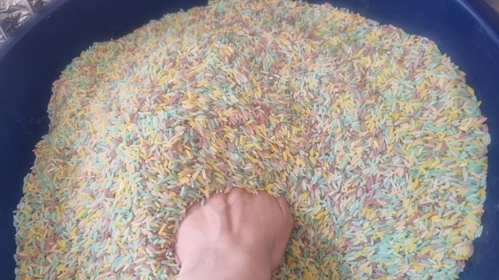 Arroz pintado para tirar con cariño 3
