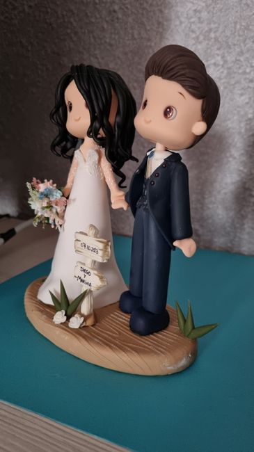 Figuras personalizadas para tarta de boda 1