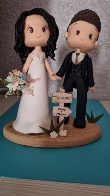 Figuras personalizadas para tarta de boda 2