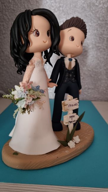 Figuras personalizadas para tarta de boda 3