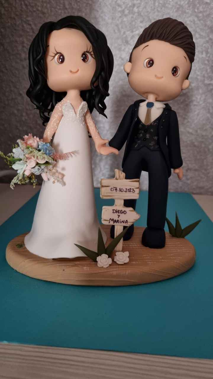 Figuras personalizadas para tarta de boda - 2