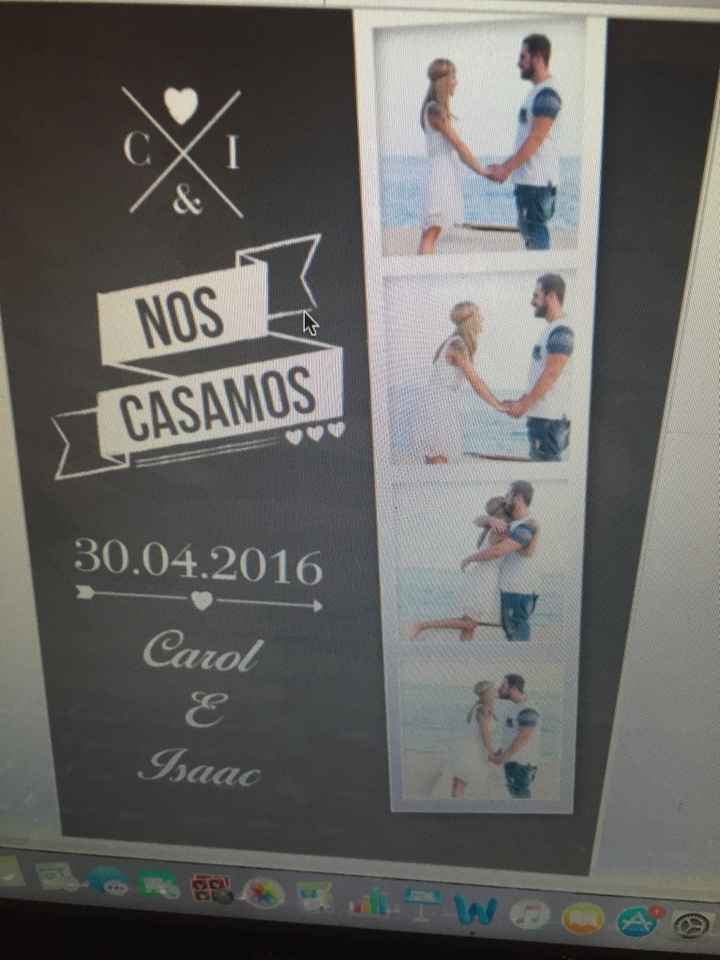 Que os parece este tipo de invitación - 1