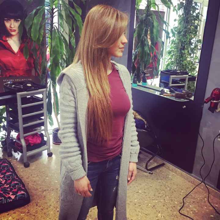 Ya tengo puestas mis extensiones - 1